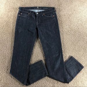 7 For All Mankind Roxanne Skinny Jeans Size 28